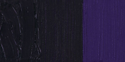 Michael Harding Artists Oil Paint - Deep Purple (Dioxazine) swatch