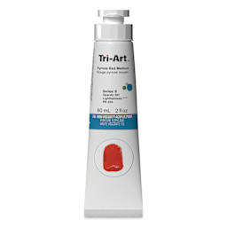 Tri-Art High Viscosity Artist Acrylic - Pyrrole Red Medium, 60 ml tube