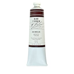M. Graham Artists' Acrylics - Raw Umber, 5 oz Tube