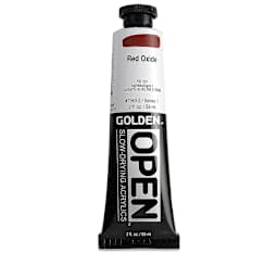 Golden Open Acrylics - Red Oxide, 2 oz Tube