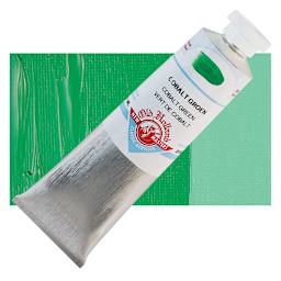 Old Holland New Masters Classic Acrylic Paint - Cobalt Green, 60 ml tube and swatch