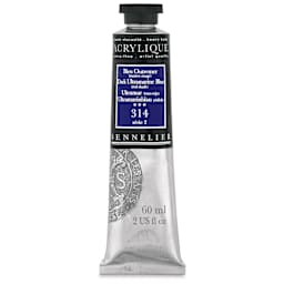Sennelier Extra-Fine Artist Acryliques - Dark Ultramarine Blue (Red Shade), 60 ml tube