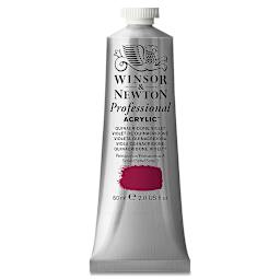Winsor & Newton Professional Acrylics - Quinacridone Violet, 60 ml tube
