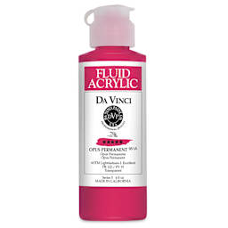 Da Vinci Fluid Acrylics - Opus Permanent, 4 oz bottle