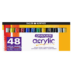 Graduate Acrylic Color Sets 48-Color Set - 22ml Tubes