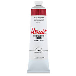 Utrecht Artists' Acrylic Paint - Alizarin Crimson Hue, 5 oz tube