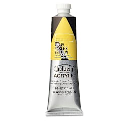 Holbein Heavy Body Artist Acrylics - Naples Yellow, 60 ml tube