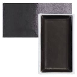 Kuretake Gansai Tambi Watercolor Pan - Graphite Violet pan and swatch