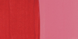Vallejo Acrylic Artist Fluid Color - Naphthol Red Light swatch
