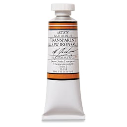 M. Graham Artists' Watercolor - Transparent Yellow Oxide, 15 ml Tube
