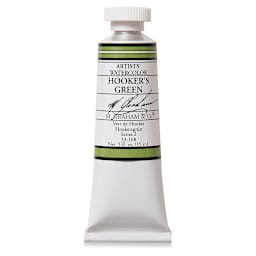 M. Graham Artists' Watercolor - Hooker's Green, 15 ml Tube