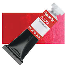 Blockx Artists' Watercolor - Rose Pale Lake, 15 ml Tube and swatch