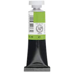 Blockx Artists' Watercolor - Golden Green, 15 ml Tube back
