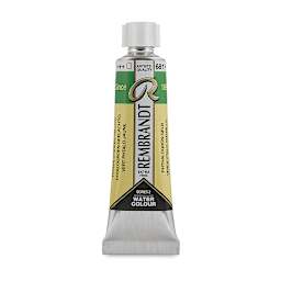 Rembrandt Artist Watercolors - Phthalo Green Yellow, 10 ml tube