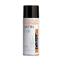Cobra Painting Spray Varnish - Satin, 400 ml, Can