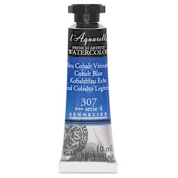 Sennelier French Artists' Watercolor - Cobalt Blue, 10 ml, Tube