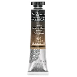 Sennelier French Artists' Watercolor - Transparent Brown, 21 ml Tube