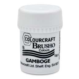 Brusho Crystal Colour - Gamboge, 15 g pot