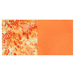 Brusho Crystal Colour  - Orange swatch
