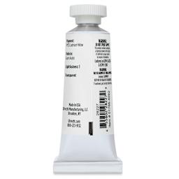 Utrecht Artists' Watercolor Paint - Cadmium Yellow Medium, 14 ml, Tube (Back)