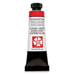 Daniel Smith Extra Fine Watercolor - Anthraquinoid Scarlet, 15 ml Tube