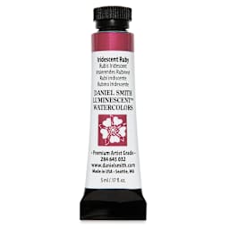 Daniel Smith Luminescent Watercolor - Iridescent Ruby, 5 ml, Tube