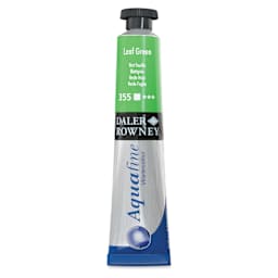 Daler-Rowney Aquafine Watercolor - Leaf Green, 8 ml Tube