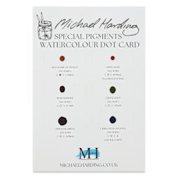 Michael Harding Artists Watercolor - Dot Card, 6 Colors, Specialty