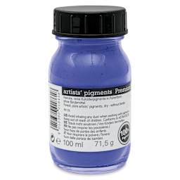 Schmincke Pigment - Ultramarine Violet, 100 ml Jar back