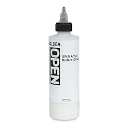 Golden Open Acrylic Medium - Gloss, 8 oz bottle