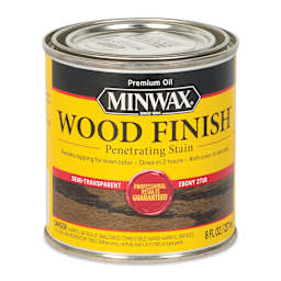 Minwax Wood Finish Oil-Based Penetrating Stain - Ebony, 8 oz