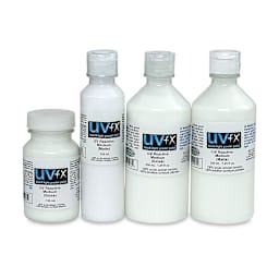 Tri-Art Finest Acrylic Mediums - Bottles of Matte and Gloss in two sizes each
