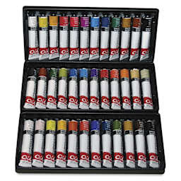 Daler-Rowney Graduate Oil Colors - Assorted, Set of 36, 22 ml tubes