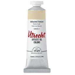 Utrecht Artists' Oil Paint - Unbleached Titanium, 37 ml tube