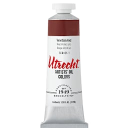 Utrecht Artists' Oil Paint - Venetian Red, 37 ml tube