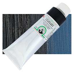 Old Holland Classic Oil Color - Old Holland Blue Deep, 225 ml tube and swatch