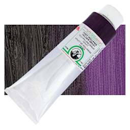 Old Holland Classic Oil Color - Old Holland Bright Violet, 225 ml tube and swatch
