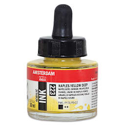 Amsterdam Acrylic Ink - Naples Yellow Deep, 30 ml
