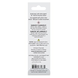 Brea Reese Neon Alcohol Ink - Neon Orange, 20 ml (back of package)