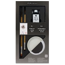 Yasutomo Bokuju Sumi Set, front of the packaging