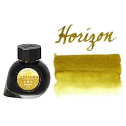 Colorverse Korea Special Fountain Pen Ink - 59 Horizon, swatch and jar