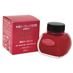 Platinum Pigment Ink - Rose Red, 60 ml, with packaging