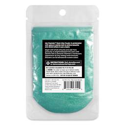 Back of PolyColor Resin Pigment Powder - Blue-Green, 15 g