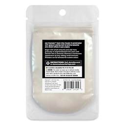 Back of PolyColor Resin Pigment Powder - Green Pearl, 15 g