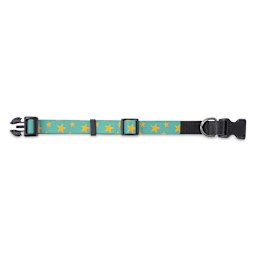 Craft Express Sublimation Printing Pet Product - Dog Collar, Medium, Pkg of 4 (finished collar project)