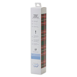 Craft Express Sublimation Pattern Transfer Sheets - Plaid 1, 12" x 12", Pkg of 4 back of box
