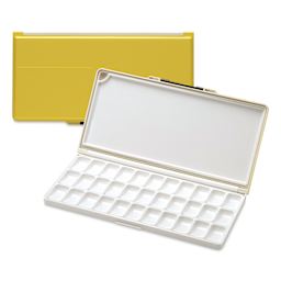 Meeden Airtight Leakproof Watercolor Palette - Yellow, 33 Wells