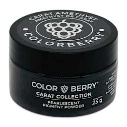 Colorberry Carat Collection Dry Resin Pigment - Amethyst, 25 g, Jar