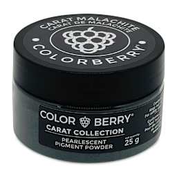 Colorberry Carat Collection Dry Resin Pigment - Malachite, 25 g, Jar