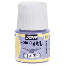 Pebeo Porcelaine 150 Paint - Lavender Blue, Opaque, 45 ml bottle